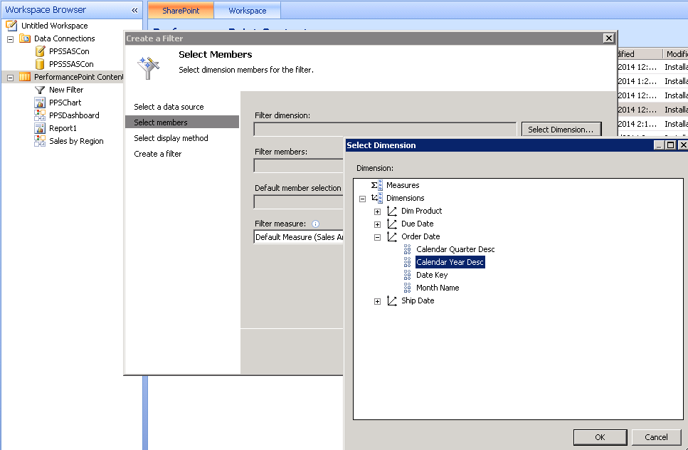 Simple Way to Create a PPS Dashboard