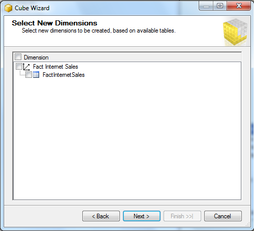 How to prepare a simple OLAP cube using SQL Server Analysis Services