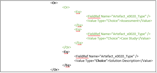 How to enhance filtration criteria of Content Query Web Part for Document Libraries