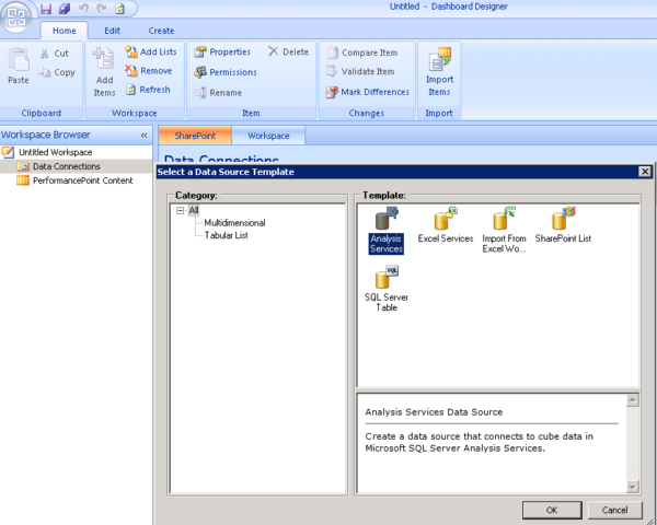 How to prepare a simple OLAP cube using SQL Server Analysis Services