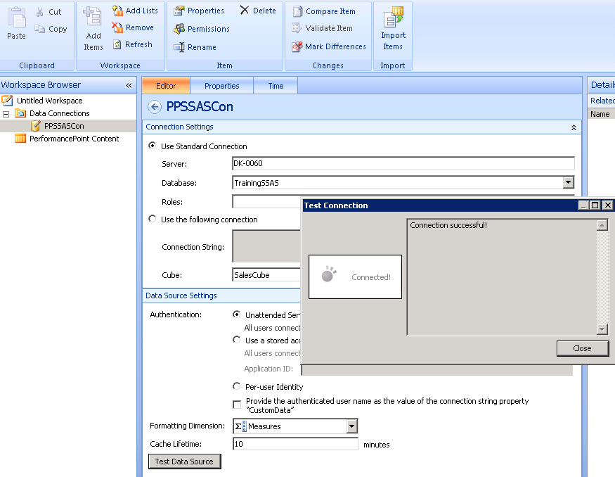 Simple Way to Create a PPS Dashboard