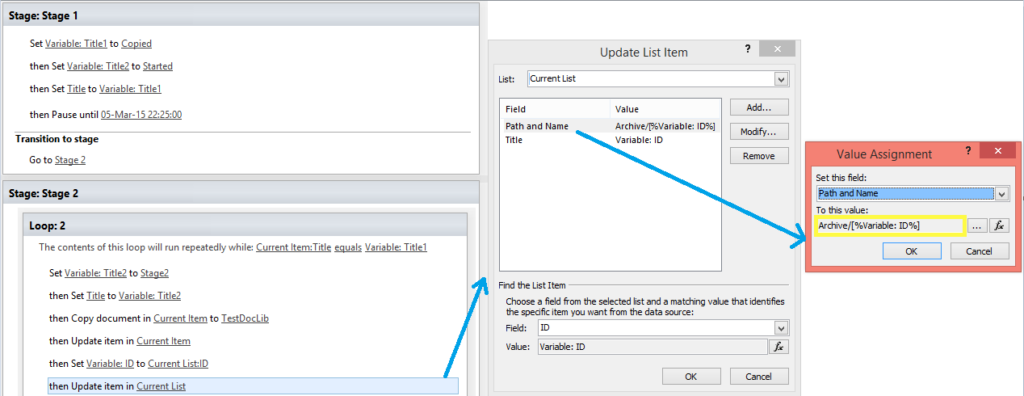 How to Backup and Archive documents using SharePoint Designer