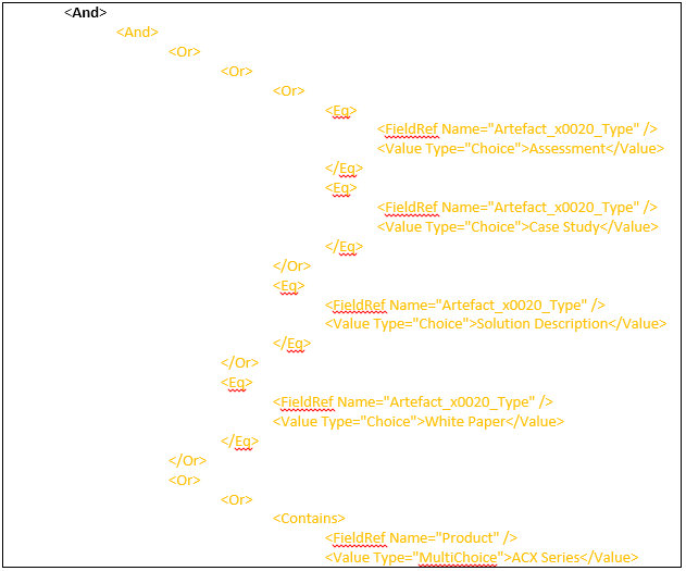 How to enhance filtration criteria of Content Query Web Part for Document Libraries