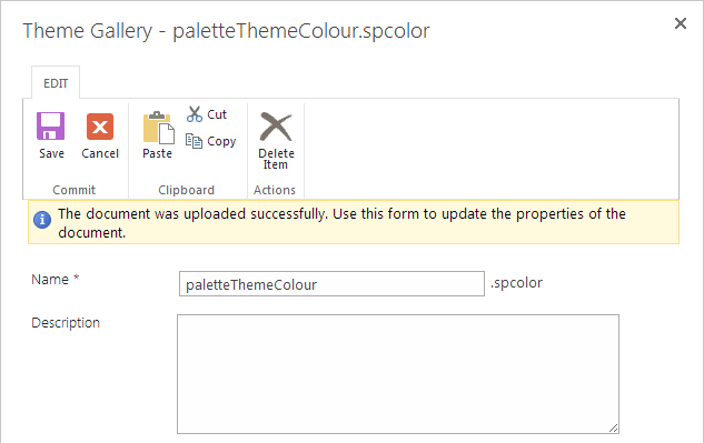 Branding Sites on SharePoint 2013 with a Custom Color