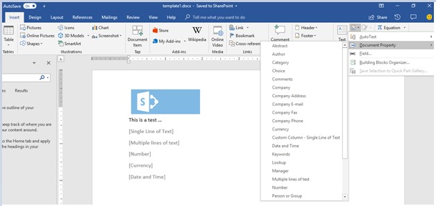 Create Custom Document Template from SharePoint List using Microsoft Flow