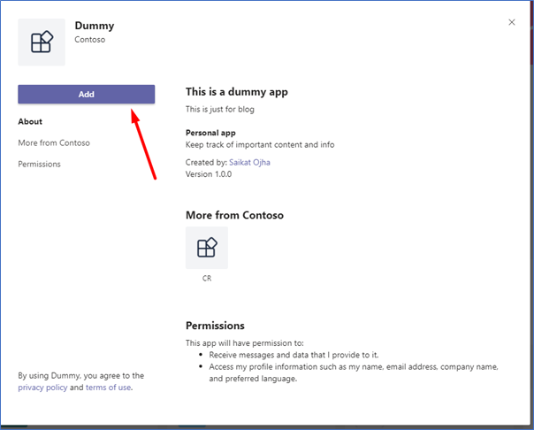 How to Create Microsoft Teams Personal Tab Using SPFx