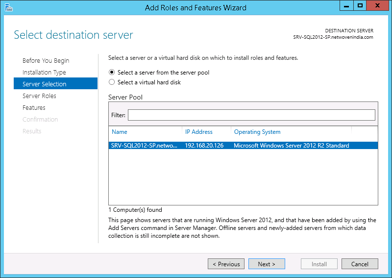 How to install .Net Framework 3.0/3.5(NetFx3) on Windows Server 2012