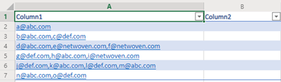 Power Automate Conditional Substring Pattern Filtration of Excel Tabular Data