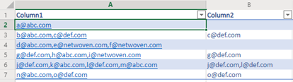 Power Automate Conditional Substring Pattern Filtration of Excel Tabular Data