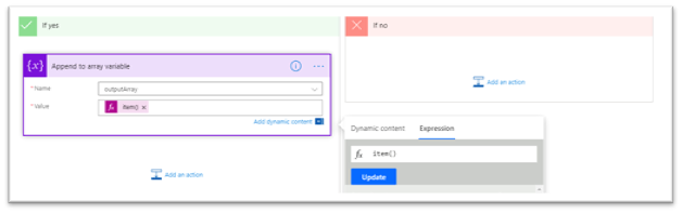 Power Automate Conditional Substring Pattern Filtration of Excel Tabular Data