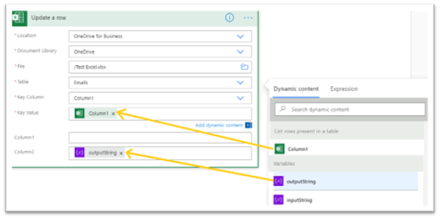 Power Automate Conditional Substring Pattern Filtration of Excel Tabular Data