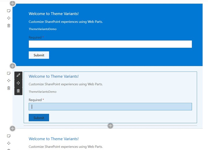 Customize SPFX Web Parts adapted to Section Backgrounds using ‘CSS in JS’