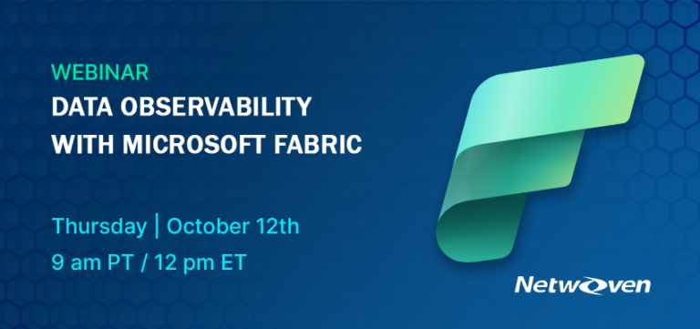 Webinar: Data Observability with Microsoft Fabric