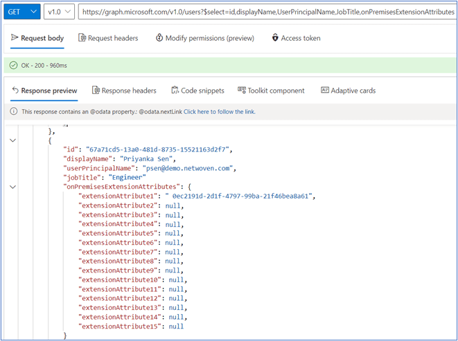 How to Display Additional & Custom Properties in MS Office 365 Profile Card