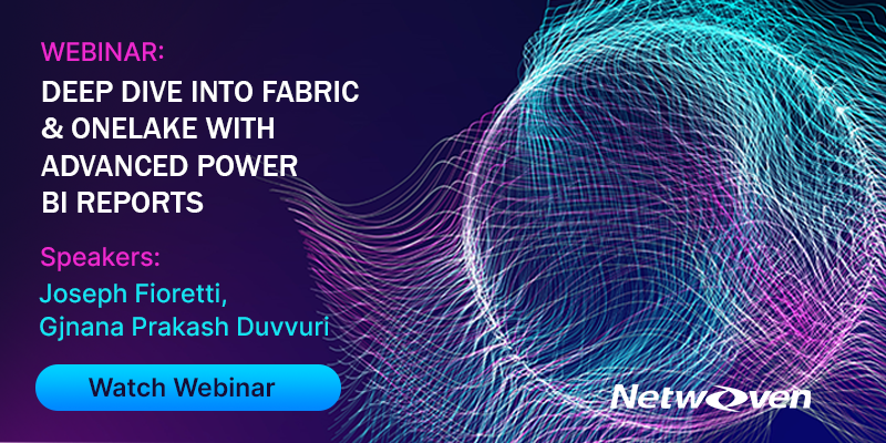 This exclusive webinar was designed to provide you with valuable insights and expert guidance on harnessing the power of Fabric and OneLake, along with advanced Power BI reporting capabilities.