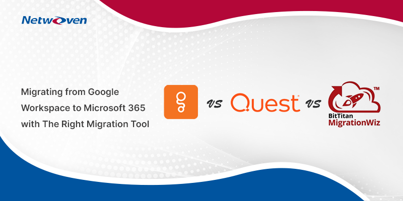 Migrating from Google Workspace to Microsoft 365 with The Right Migration Tool
