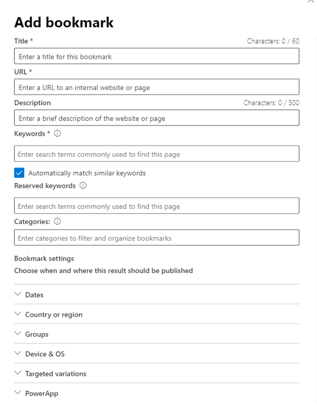 Deep Dive into Microsoft - add bookmark