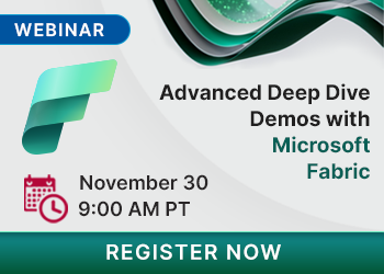 Webinar: Advanced Deep Dive Demos with Microsoft Fabric​
