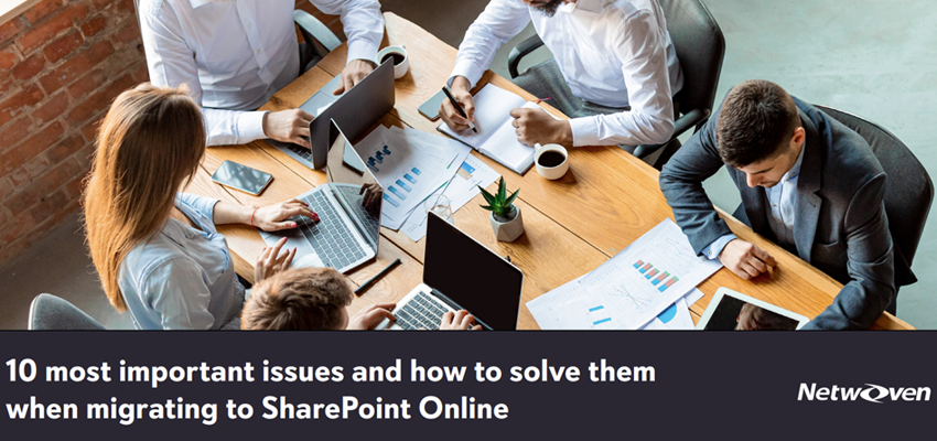 10 most important issues and how to solve them when migrating to SharePoint online today!