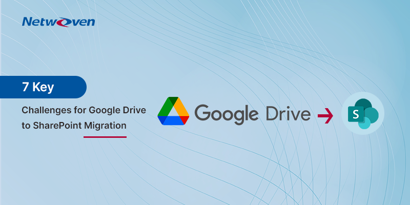 [With Solutions] 7 Key Challenges for Google Drive to SharePoint Migration