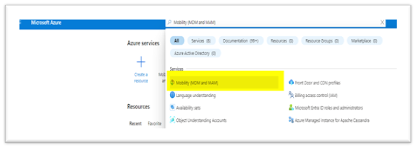 Integrating Intune with Azure Active Directory using Microsoft Azure Portal