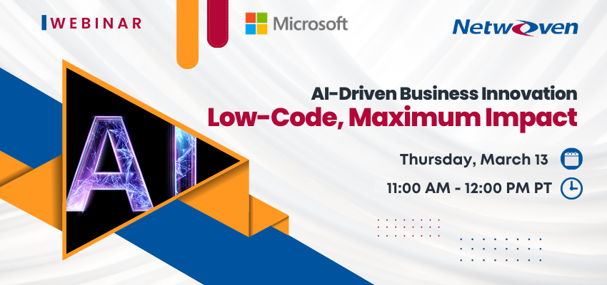 Webinar: AI-Driven Business Innovation - Low-Code, Maximum Impact