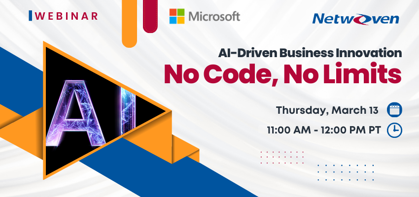 Webinar: AI-Driven Business Innovation - Low-Code, Maximum Impact