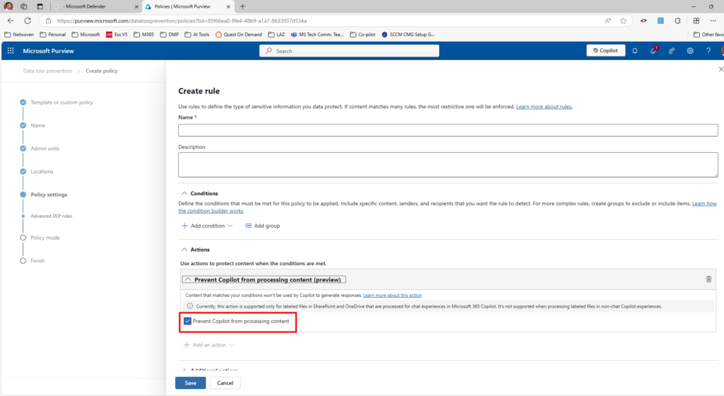 Data Loss Prevention (DLP) for Copilot