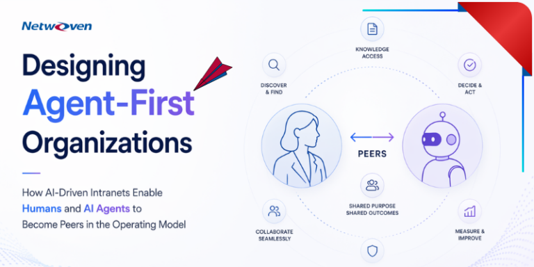 How AI-Driven Intranets Enable Humans and AI Agents to Become Peers in the Operating Model