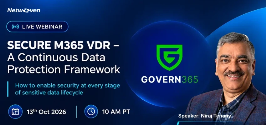M365 VDR SECURE framework for sensitive data lifecycle